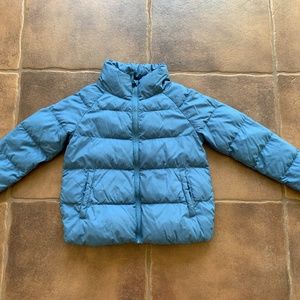 COPY - Girls Uniqlo Muted Blue Puffer Jacket, size 8/9
